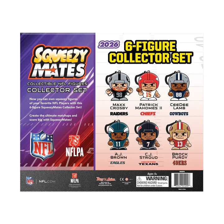 Squeezymates NFL Collect Set 2026