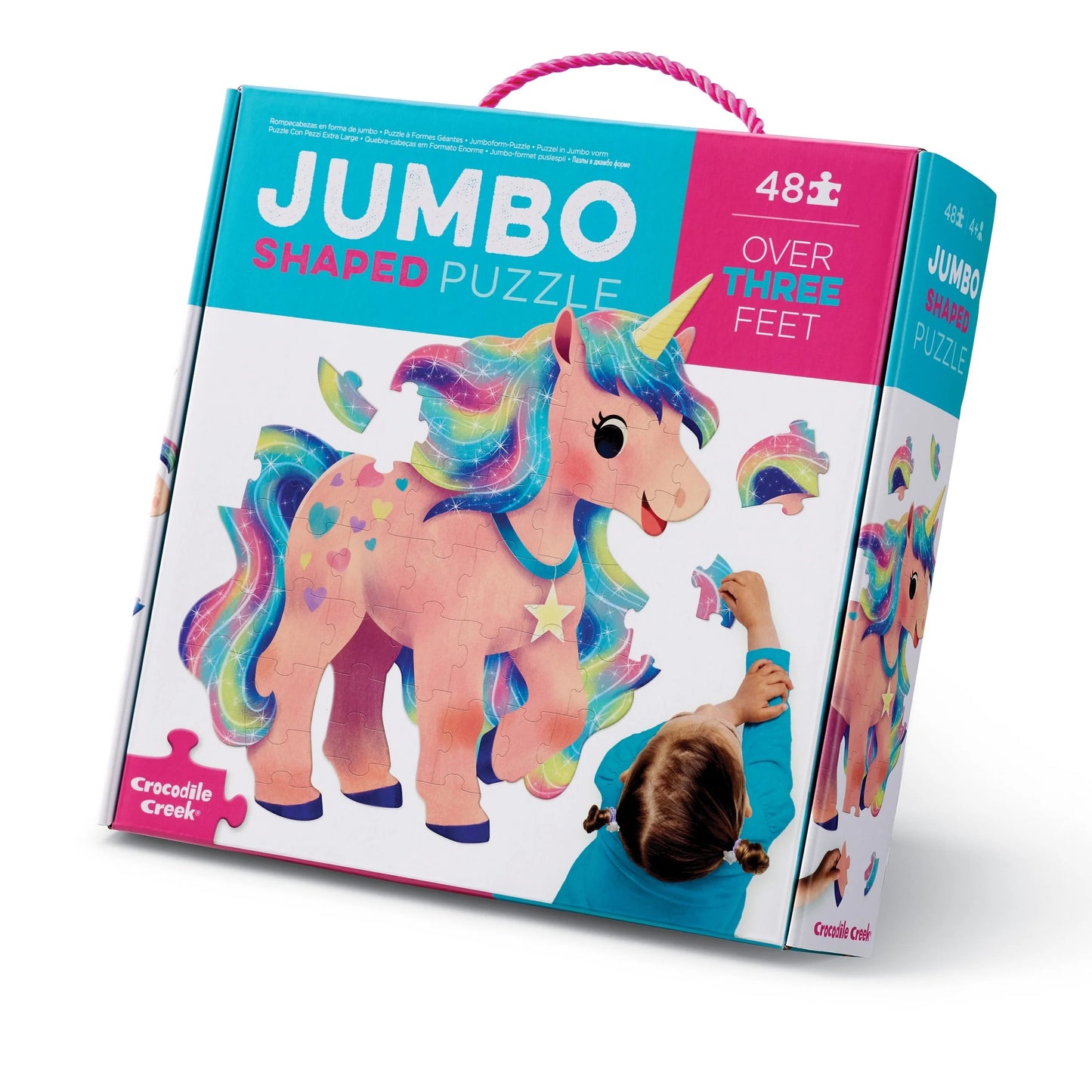 48 pc Jumbo Puzzle Unicorn