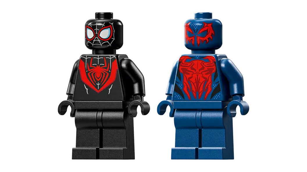 Miles Morales Mech Vs. Spider-Man 2099