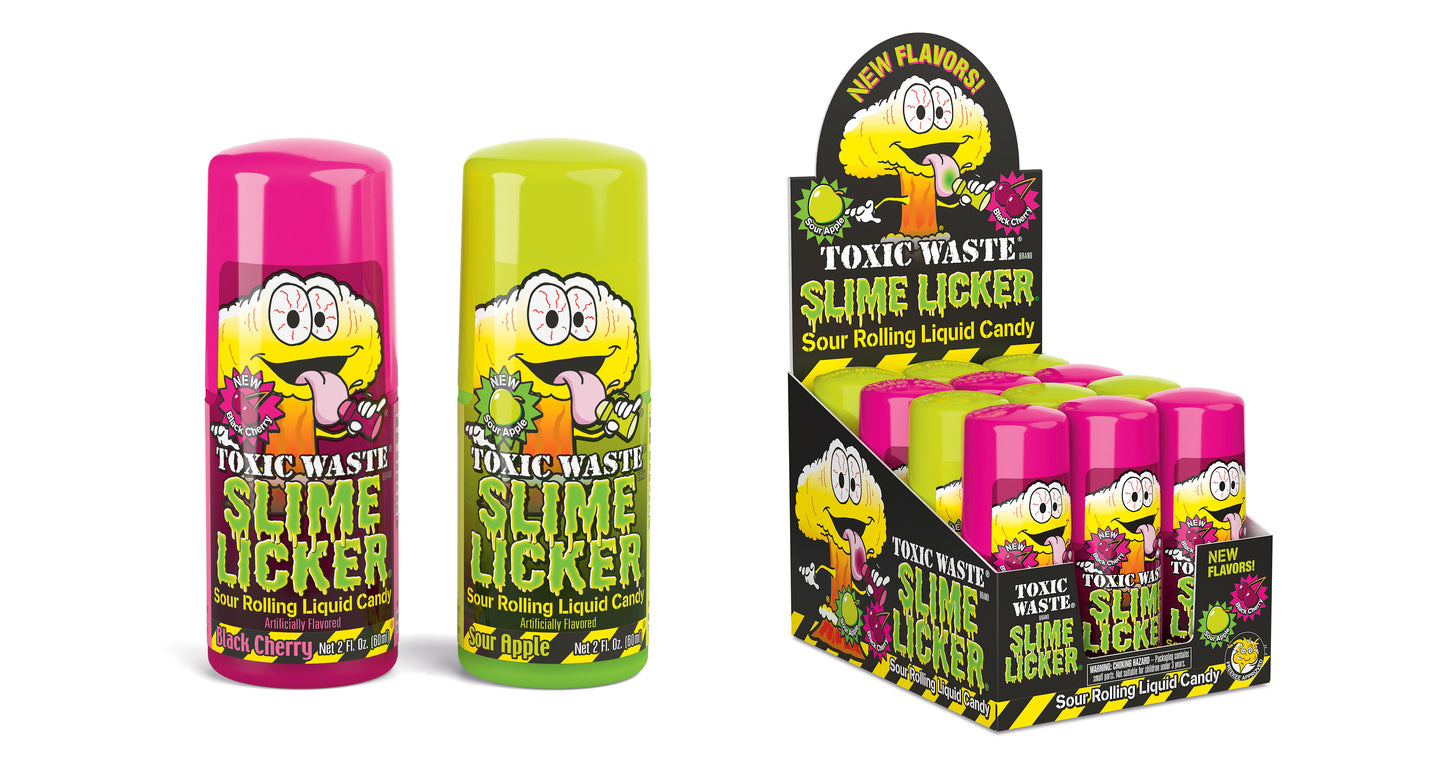 SLIME LICKER GREEN APPLE / BLACK CHERRY