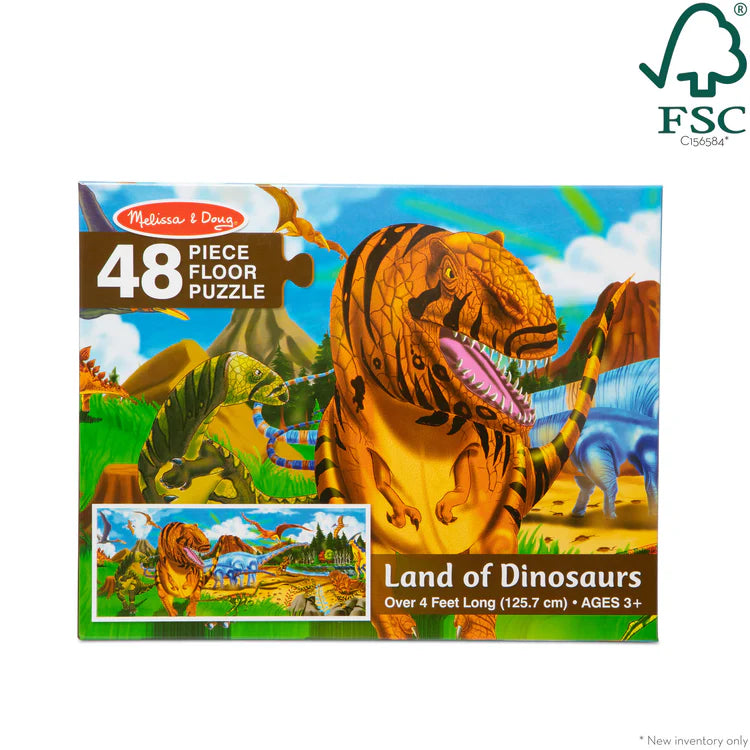 Land of Dinos Floor Puzzle