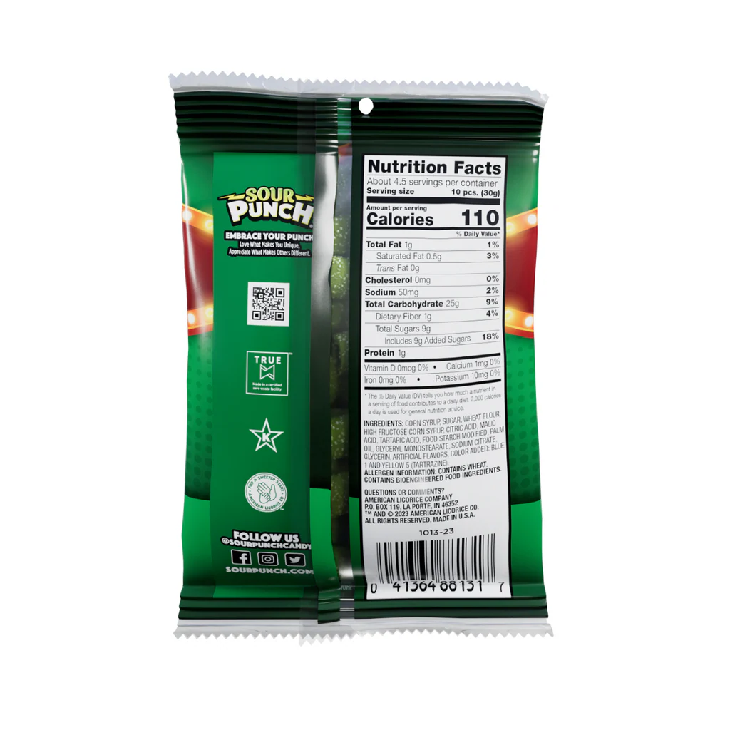 Sour Punch Bites Pickle Roulettte