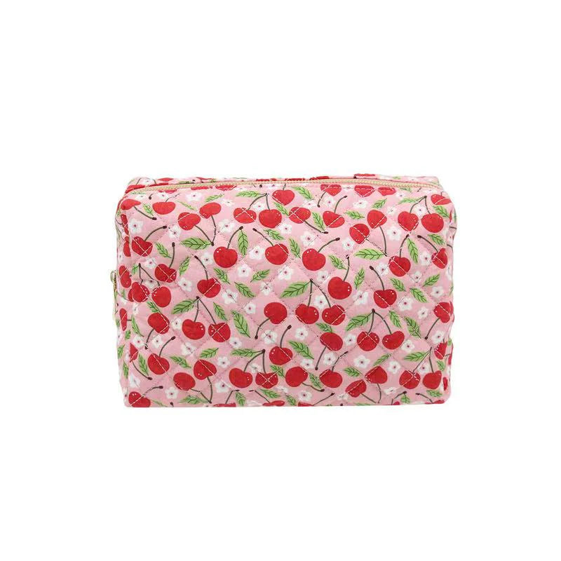 CHERRIES COSMETIC BAG