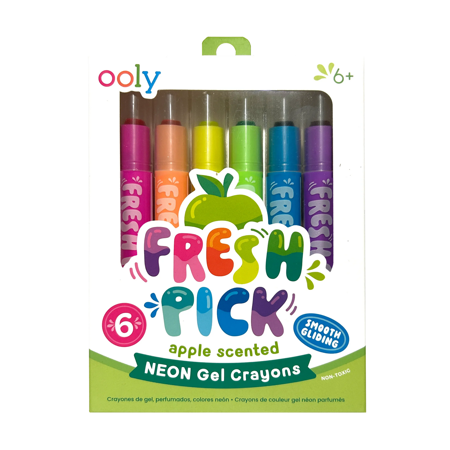 Fresh Pick Apple Gel Crayons