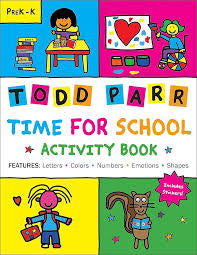 TIME FOR SCHOOL ACTIVITY BOOK