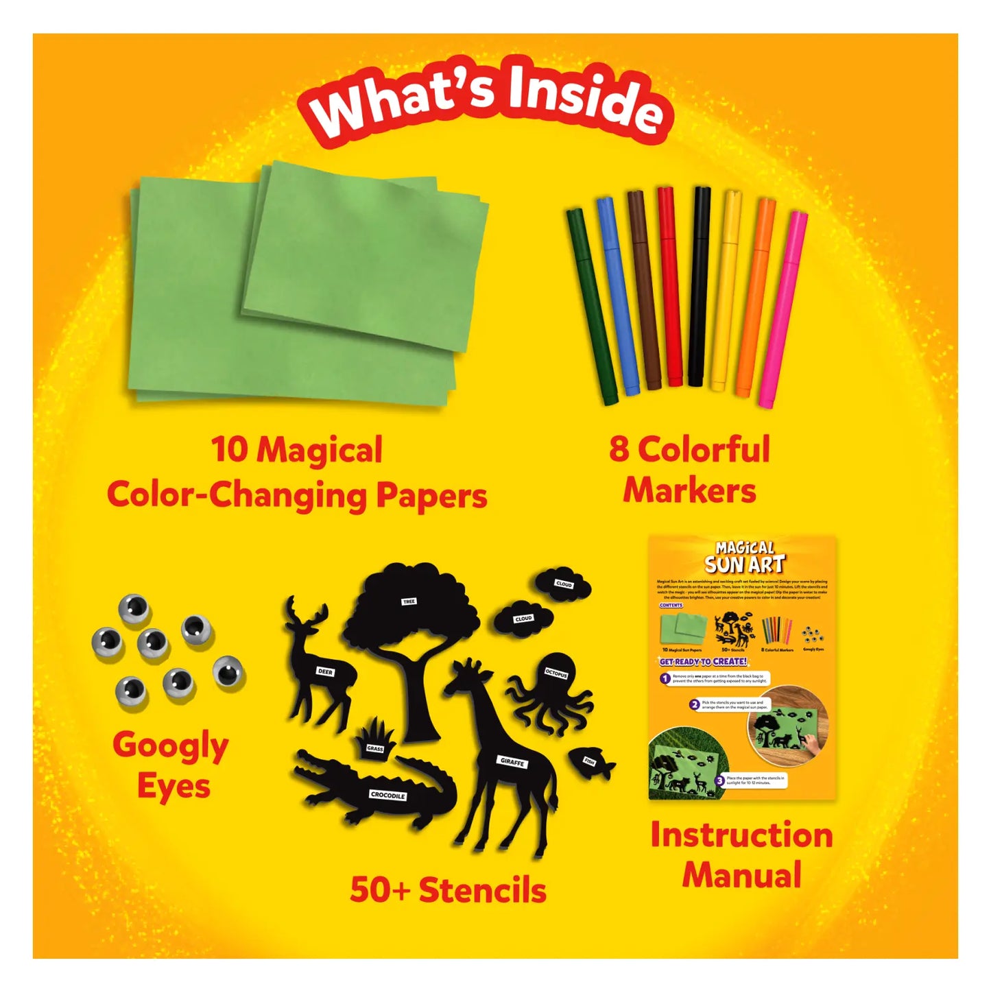 Magical Sun Art Animals