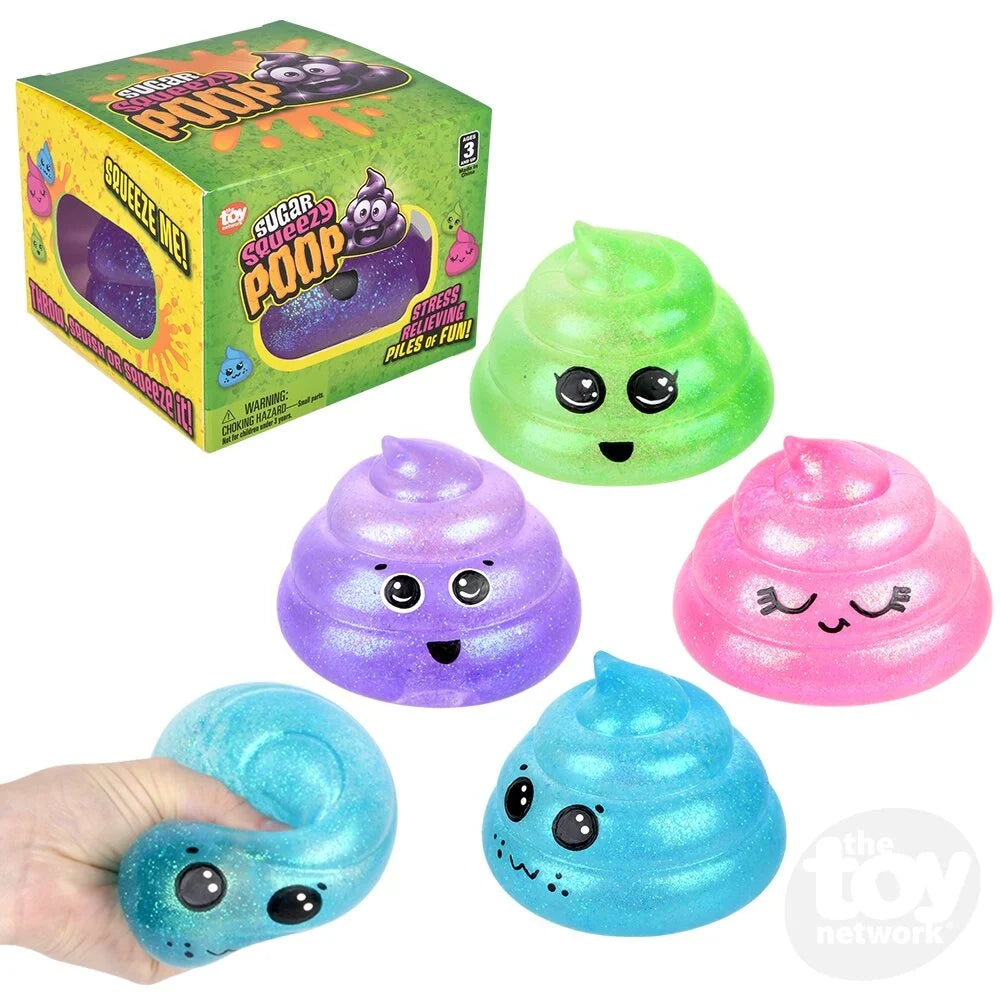 Jumbo Sugar Squeezy POOP