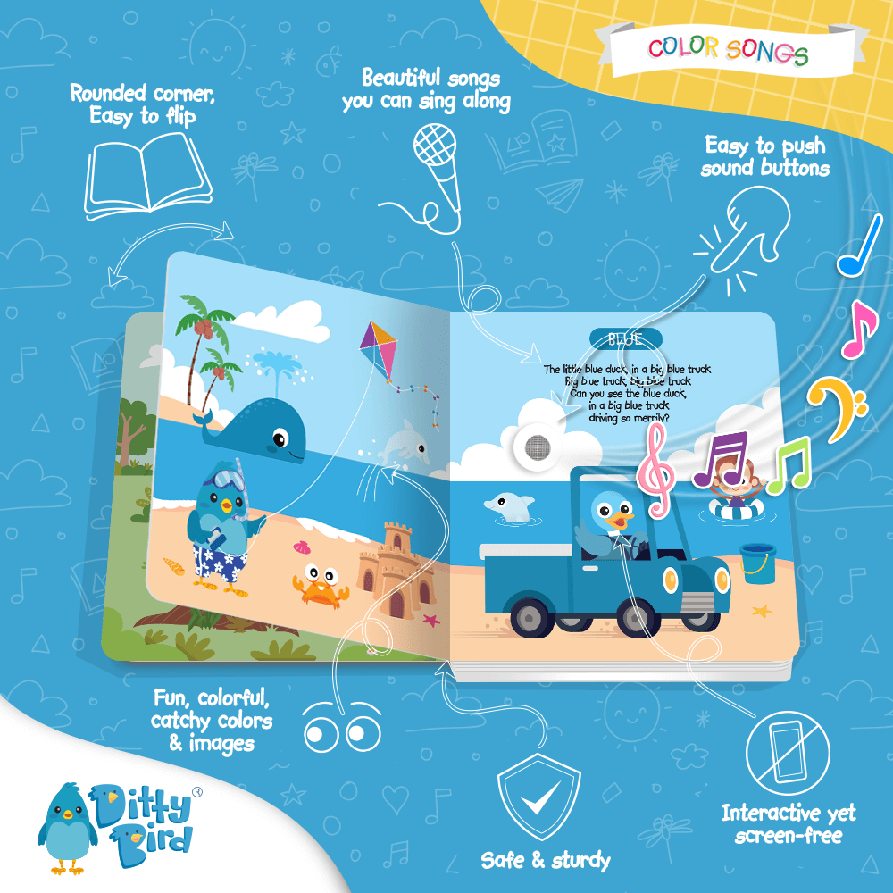 Ditty Bird Color Songs