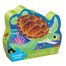 36-pc Shaped Box Puzzle/Sea Turtle