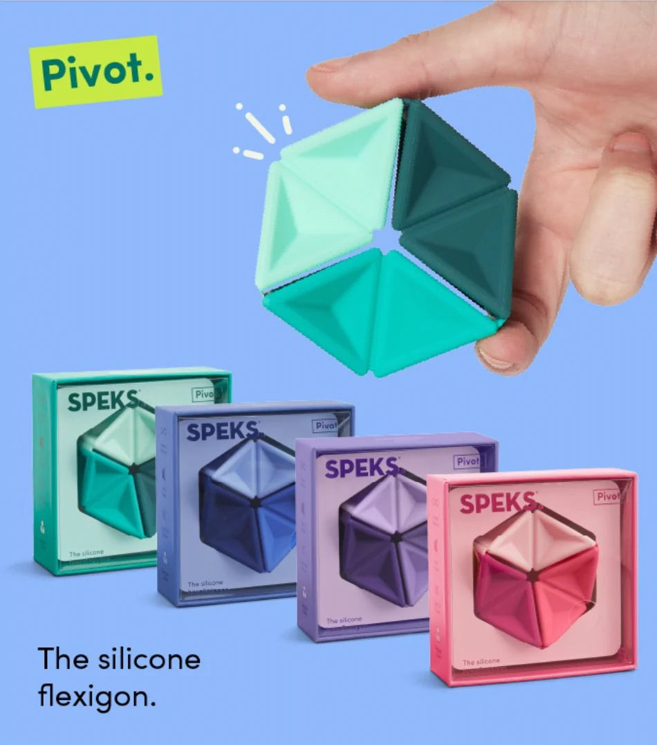 Pivot Silicone Flexagon Asst Case Pack