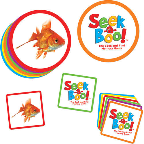 SEEK A BOO!: SEEK-AND-FIND MEMORY GAME