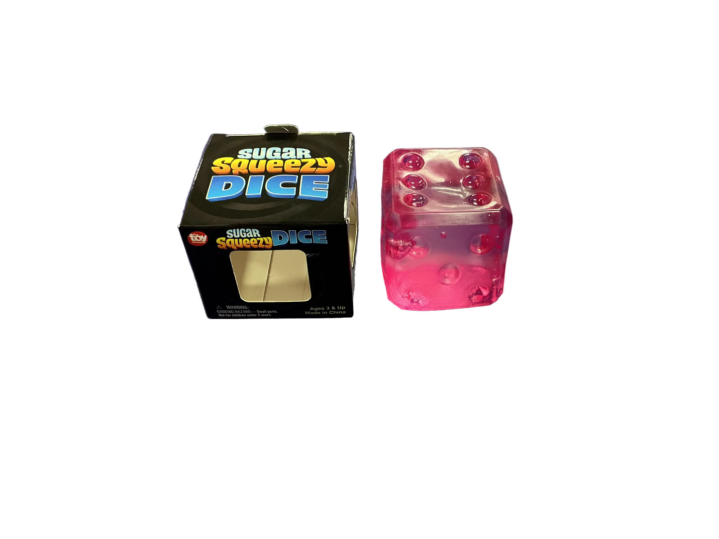 2" SQUEEZY SUGAR DICE 12CT