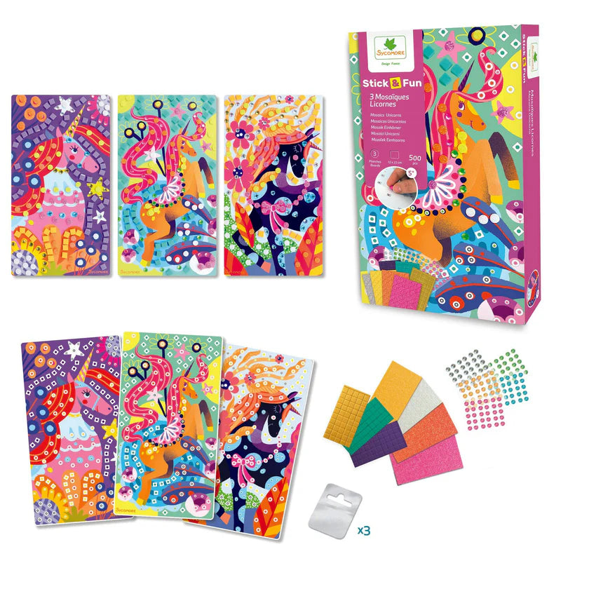 Stick'N Fun - XS Mosaics Unicorn