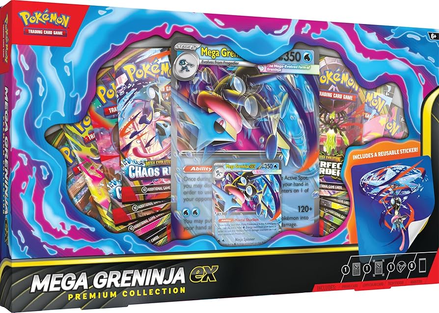 PKM Mega Greninja ex Premium Collection