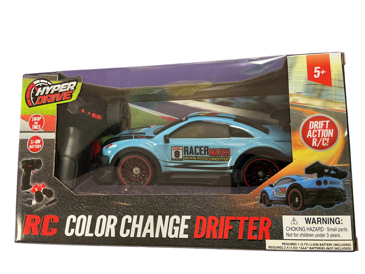 Color-Changing RC Drifter Car 1:20 Scale
