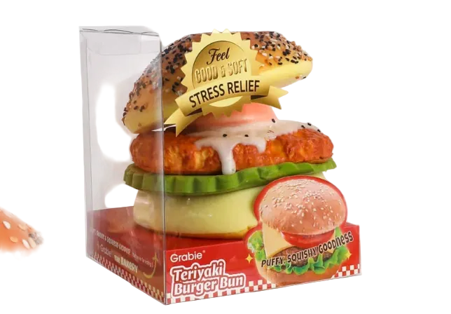 SQUISHY TERIYAKI BURGER