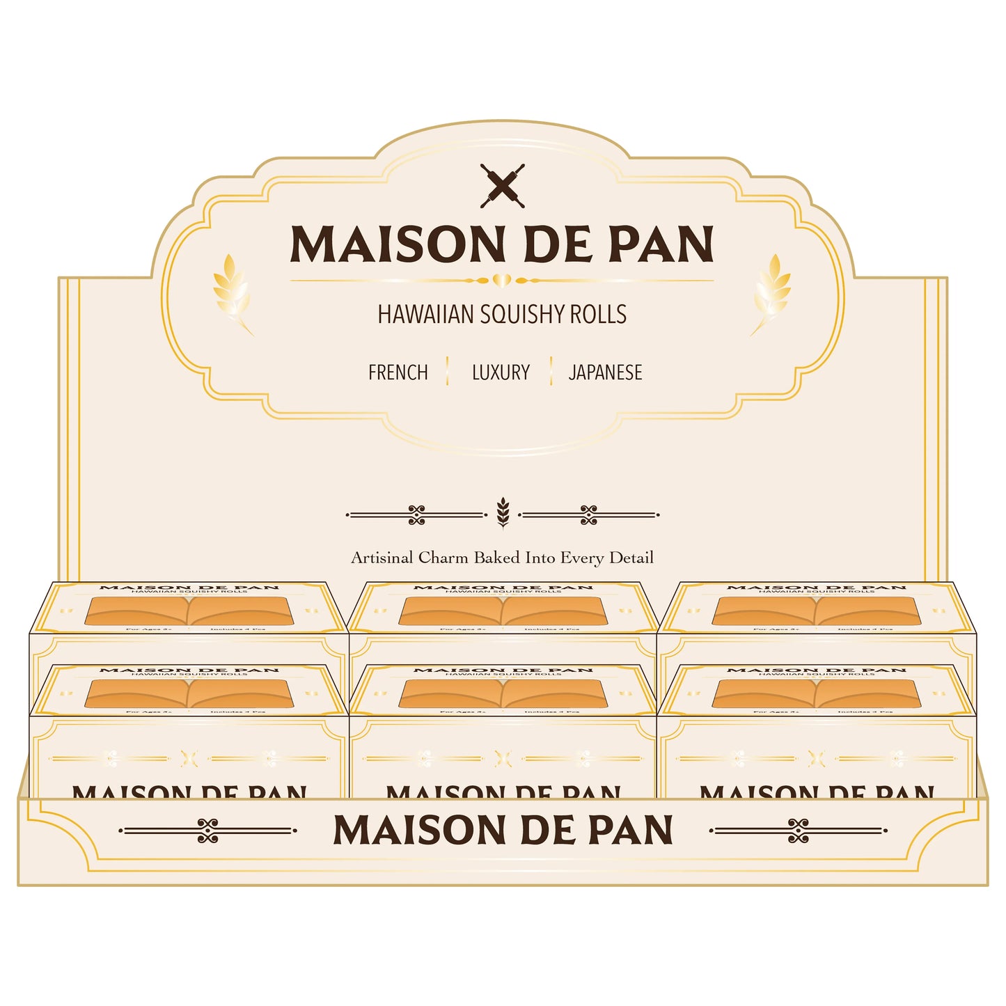 Maison de Pan Hawaiian Squishy Roll