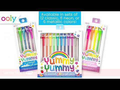 * Yummy Glitter Gel Pens