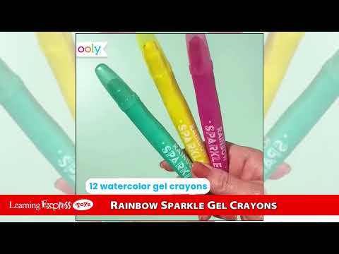 Sparkle Gel Crayons