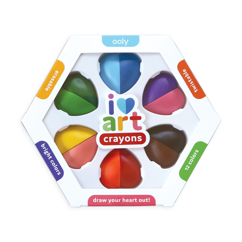 I Heart Art Crayons