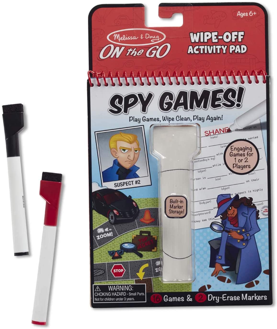 Write on Reusuable Spy Ga
