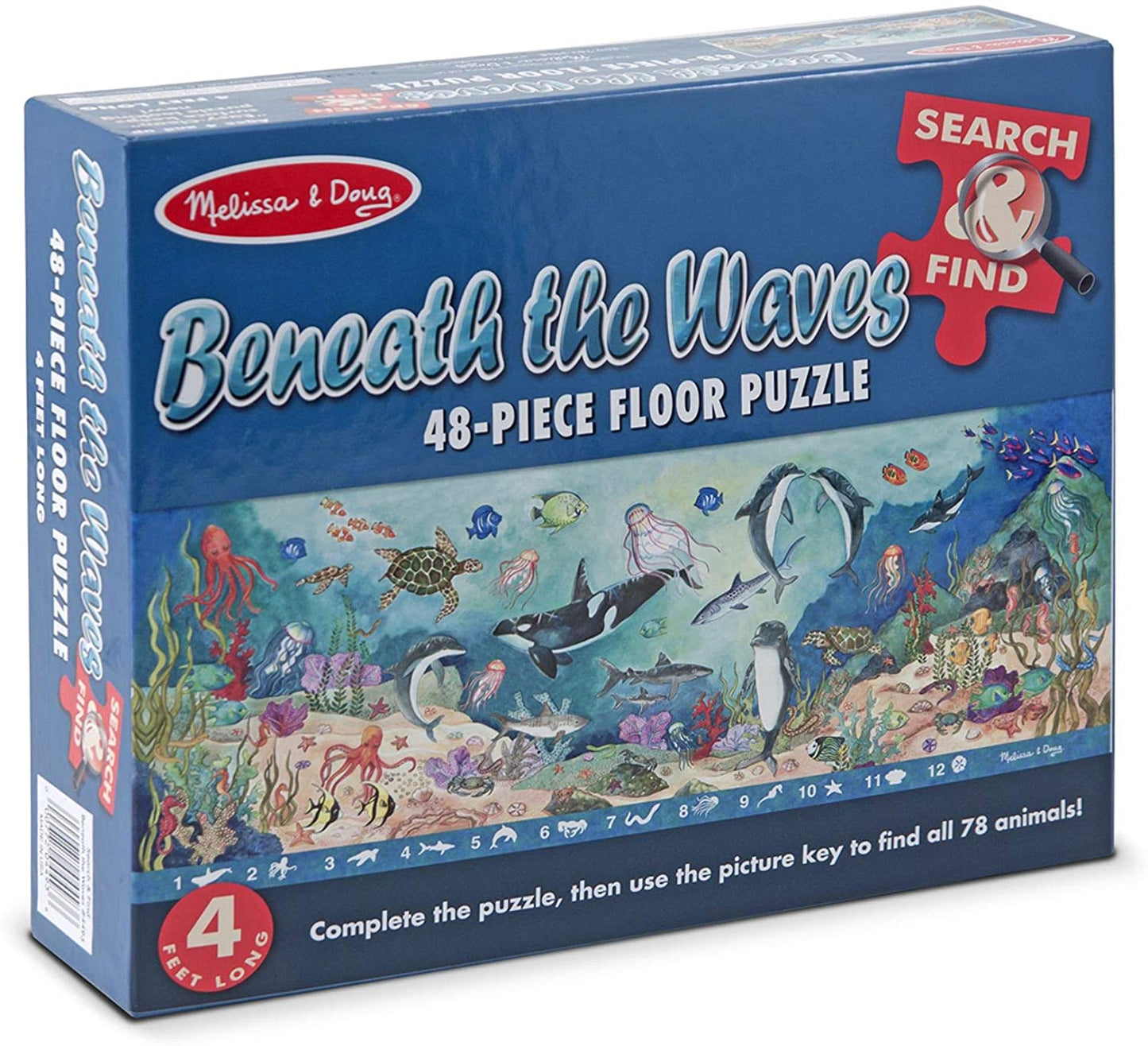 Search & Find Under the Sea Floor Puzzle