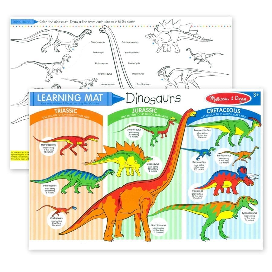 Dino Color a Mat Bundle