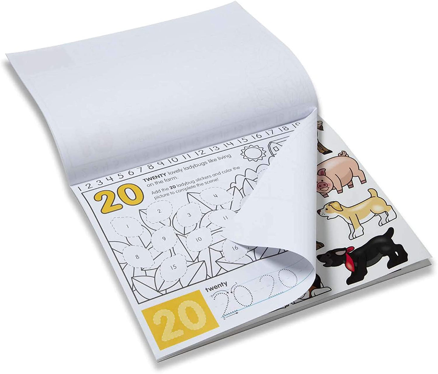 Sticker Pad Numbers