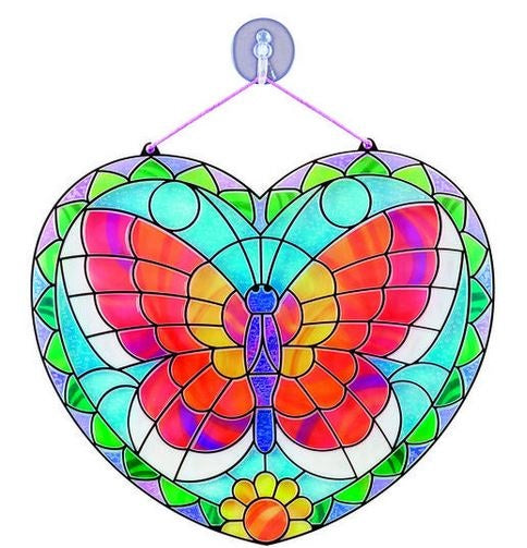 Sticker Glass Butterfly