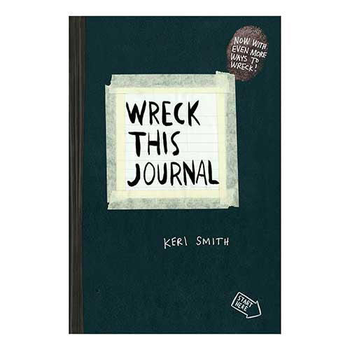 Wreck This Journal Black