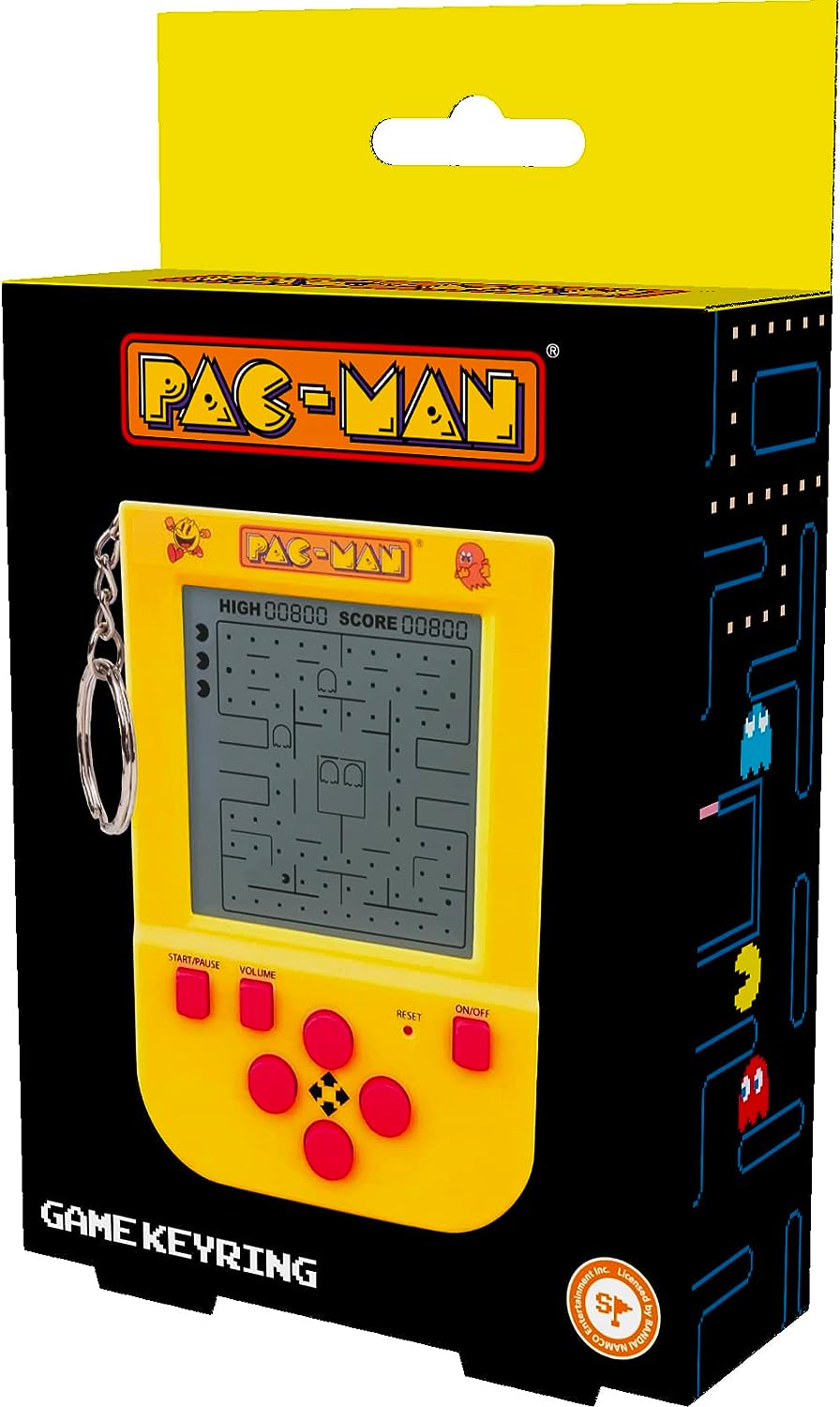 Pacman Keyring Arcade Gme
