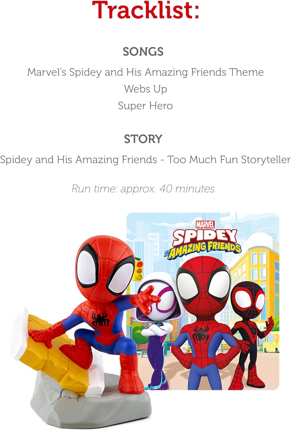Tonie Marvel Spidey Frien
