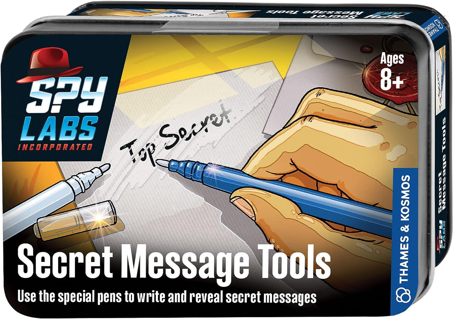 Secret Message Tools Tin