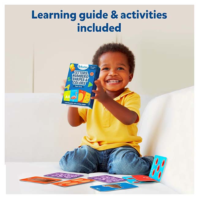 Skillmatics Letters Numbers Shapes Colors Flash Cards