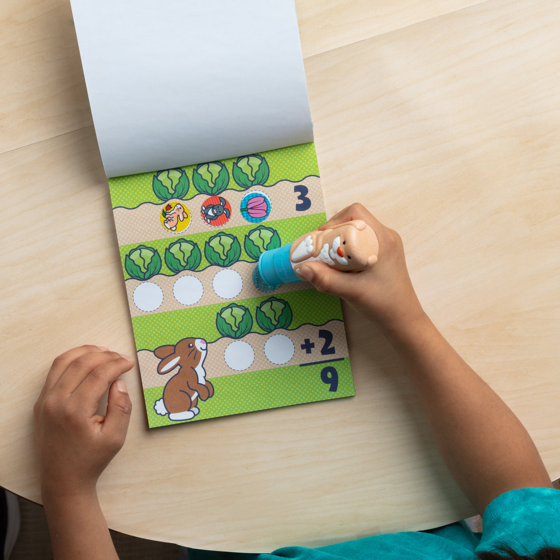 Sticker Wow!™ Activity Pad & Sticker Stamper - Bunny