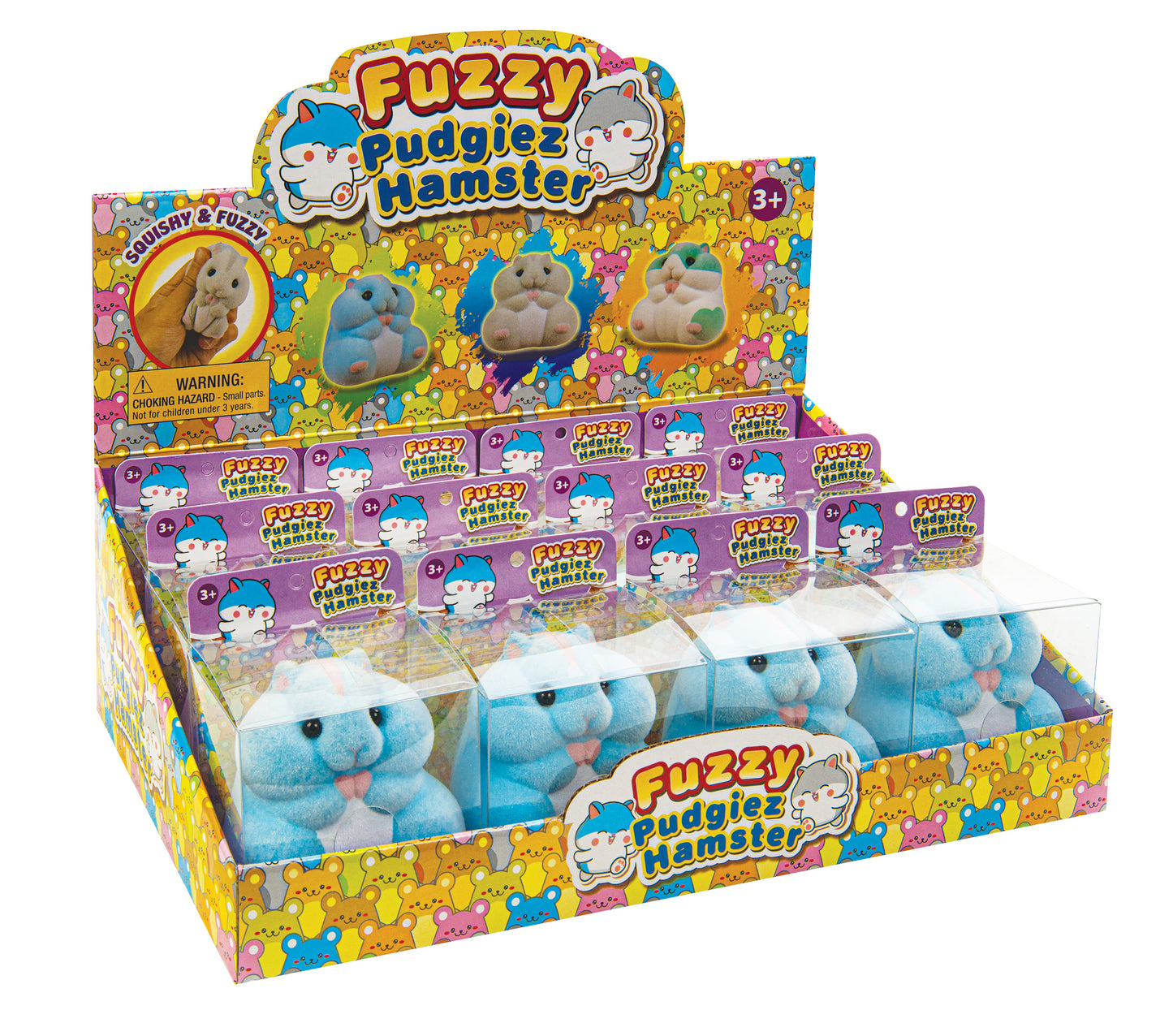 Fuzzy Pudgiez Hamsters