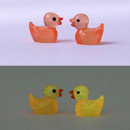 Hide-A-Duck Tiny Glow-In-The-Dark Duck Charms (100pc)