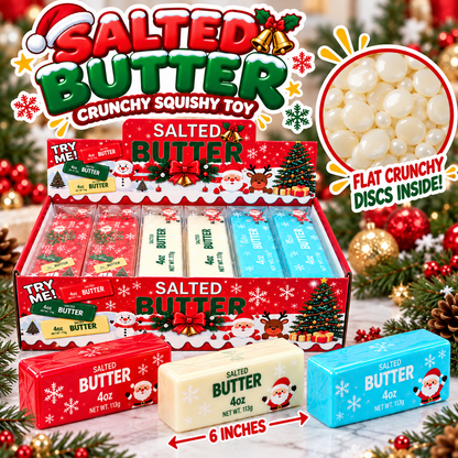Christmas Crunchy Butter Squishy – 6” MSS43