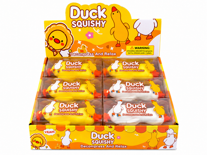4” Crunchy Duck Squishy MSS39