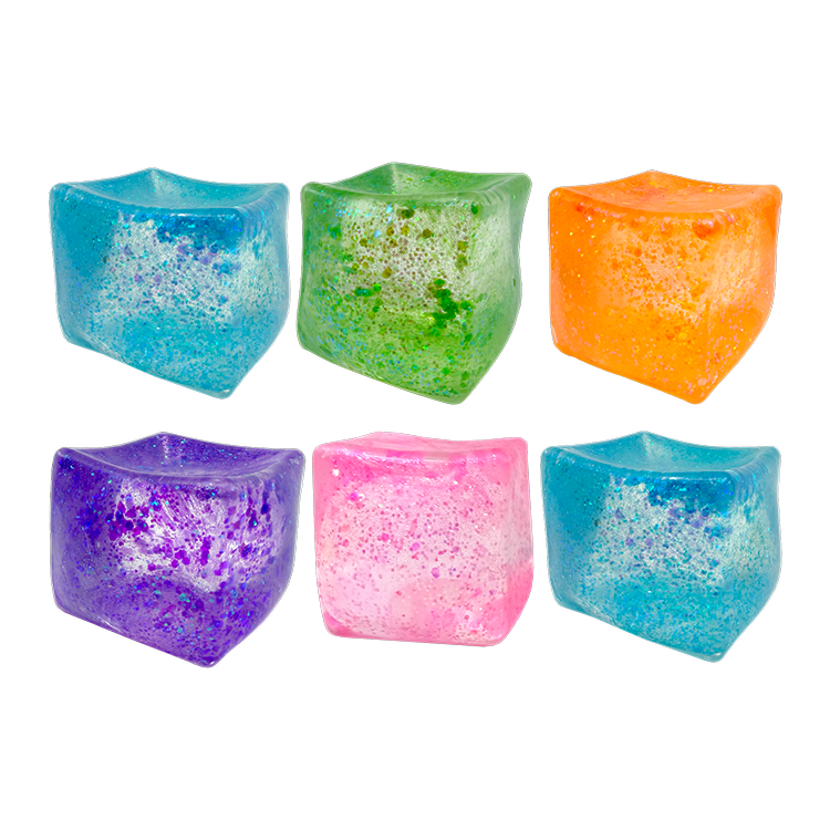 Fun Doh JUMBO Squishy Cube | Viral Assortment - 6/Display
