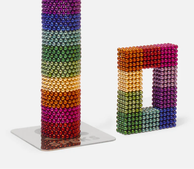Speks 432 Fidget Magnets - Metallic Spectrum