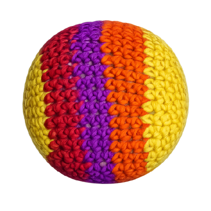 Extreme Kick Pouch – Retro  & Hand-Knitted Footbag