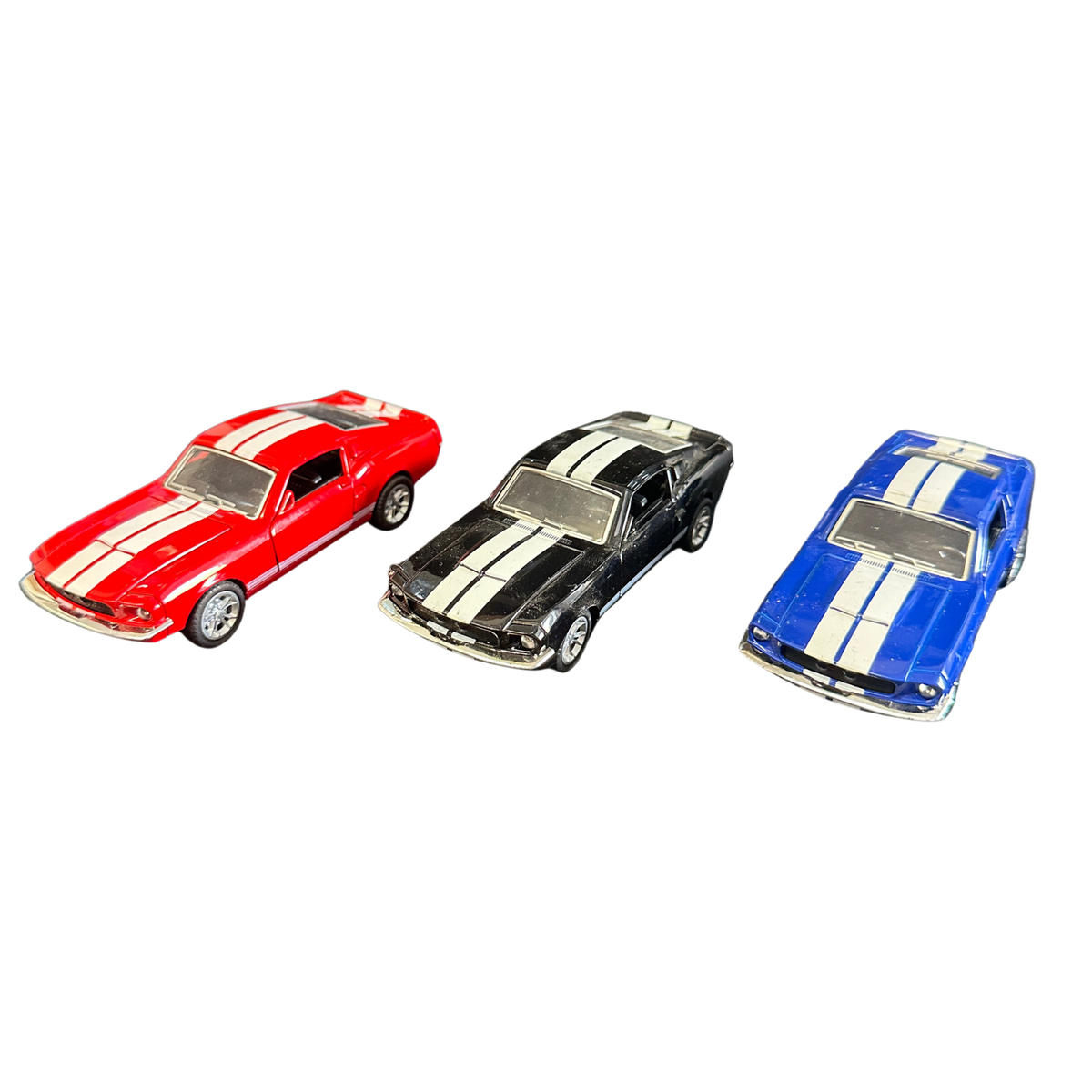 4" Die-Cast Classic Mustang – Pull Back Action (12pc Display) MSMSTNG