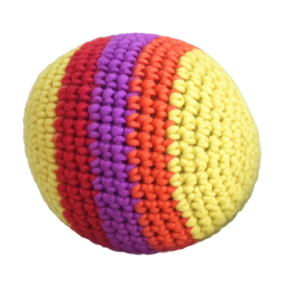 Extreme Kick Pouch – Retro  & Hand-Knitted Footbag