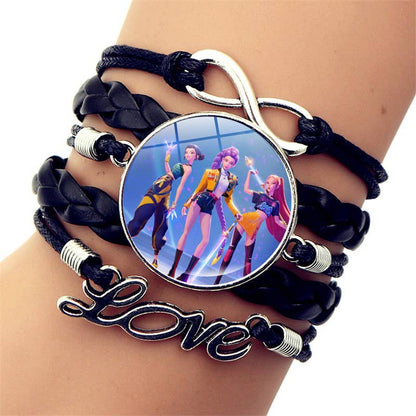 K-Pop Demon Hunter Cute Bracelet ,Perfect Gift for Girls