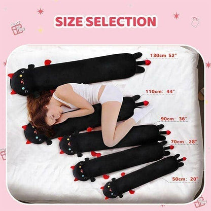 Long Animal Plush Toy 3ft Body Pillow - Axolot