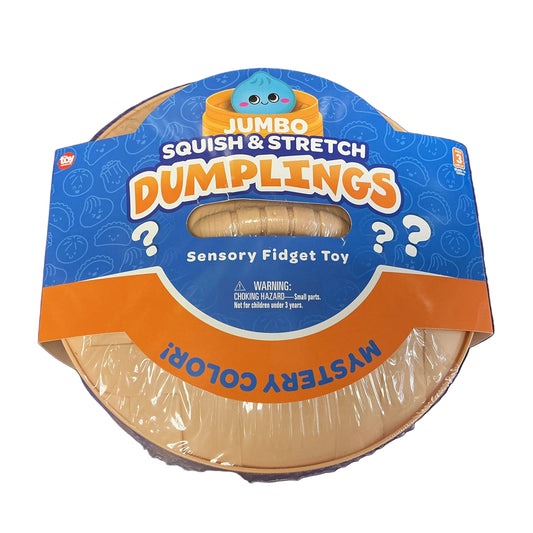 11.75" JUMBO SQUISH AND STRETCH DUMPLING