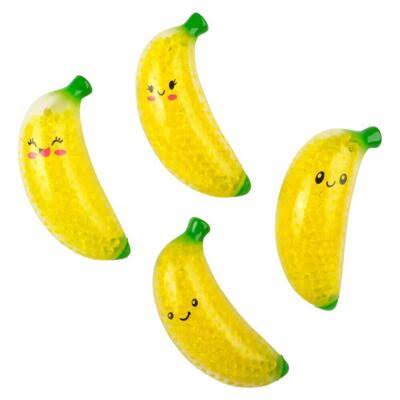 TS - 5.5" SQUEEZY BEAD BANANA (12PCS/DISPLAY)
