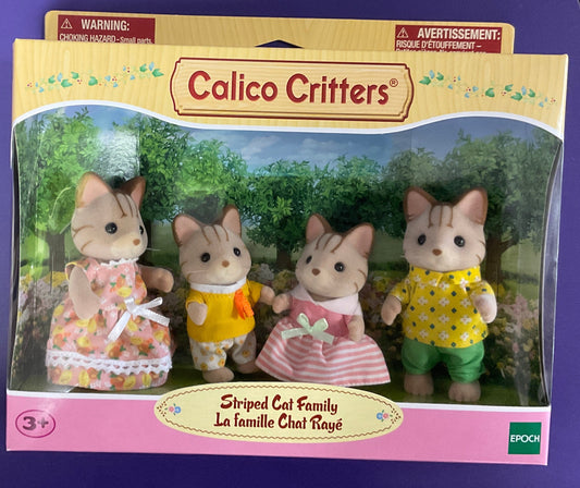 Striped Cat Family