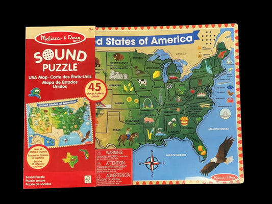 USA MAP SOUND PUZZLE